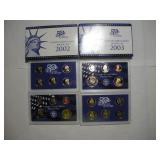 2002 AND 2003 PROOF SETS