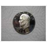 1973 (S) CLAD PROOF EISENHOWER DOLLAR