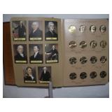 2007 TO 2016  US. PRESIDENTIAL $1 COIN COLL