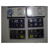 2005 AND 2006 PROOF SETS
