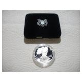 2016 1OZ SILVER AMERICAN EAGLE PROOF W/