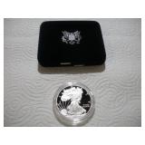 2013 1OZ SILVER AMERICAN EAGLE PROOF W/