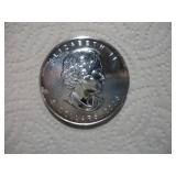 2005 1OZ SILVER CANADIAN MAPLE LEAF $5 PROOF