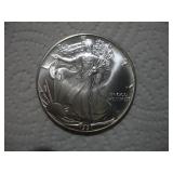 1991 1OZ SILVER 'EAGLE' WALKING LIBERTY $1 PROOF