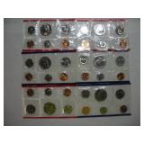 1987 TO 1989 PROOF SETS