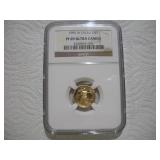 1995 (W) 1/10 OZ GOLD 'EAGLE' $5 COIN