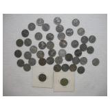 (47) 1943 STEEL WHEAT PENNIES