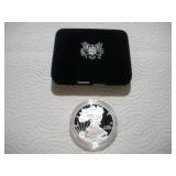 2010 1OZ SILVER AMERICAN EAGLE PROOF W/