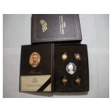 2009 LINCOLN SILVER DOLLAR COIN AND