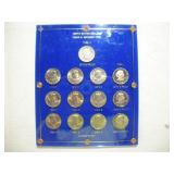 1979 TO 1981 SUSAN B ANTHONY $1 COIN PROOF SET