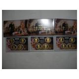 2007 TO 2009 DOLLAR COIN PROOF SETS