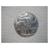 1999 1OZ SILVER 'EAGLE' WALKING LIBERTY $1 PROOF