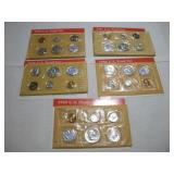 1955 TO 1959 PROOF SETS