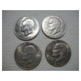 1971 AND 1974 EISENHOWER DOLLARS