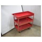 METAL SHOP CART 33X16X32