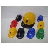 VINTAGE LAICH PLASTIC TOY HELMETS
