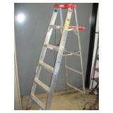 WERNER 6FT ALUMINUM STEP LADDER