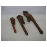 RIGID 6-8-AND12IN PIPE WRENCHES