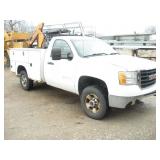 2010 GMC 2500 HD 4X4 UTILITY TRUCK W/