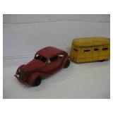 1930S KINGSBURRY METAL WIND UP CAR W/