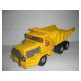 VINTAGE MARX "BIG JOB" TOY DUMP TRUCK W/
