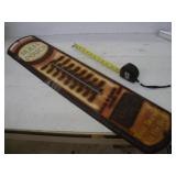 VINTAGE MAIL POUCH PORCELIN THERMOMETER