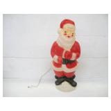 VINTAGE SANTA LIGHTED BLOW MOLD 22IN TALL