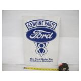 FORD METAL SIGN 12X17 1/2 IN