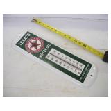 TEXACO METAL THERMOMETER 17X5IN