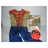 VINTAGE BEN COOPER SPIDERMAN MASK AND COSTUME