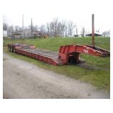 40FT TRIPLE AXLE LOW BOY TRAILER W/