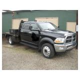 2012 DODGE RAM 3500 4X4 CUMMINS TURBO DIESEL--
