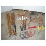 VINTAGE SPORTS EQUIPMENT