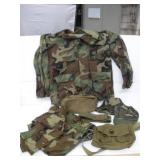 US MILITARY SIZE LG PANTS AND SHIRT W/