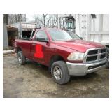 2012 DODGE RAM 1500 4X4 PICKUP TRUCK W/ 8FT BED