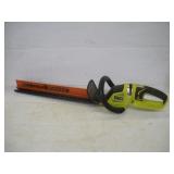 RYOBI 18V CHORDLESS HEDGE TRIMMER W/