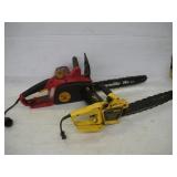 HOMELITE 14IN ELECTRIC CHAINSAW AND REMINGTON--