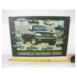 FORD METAL SIGN 17X12