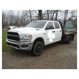 2022 DODGE RAM 3500 CREW CAB 4X4 FLAT BED--