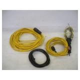 WORK LIGHT AND EXT CHORD