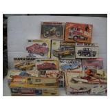 ASSORTED PLASTIC MODEL PARTS