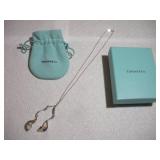 TIFFANY & CO. STERLING SILVER NECKLACE W/