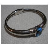 STERLING SILVER BRACELET 7IN LONG