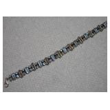 STERLING SILVER BRACELET 7IN LONG