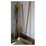 BROOMS & MOPS