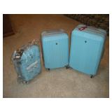 OLYMPIA HARD-SHELL LUGGAGE SET-ON CASTERS