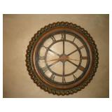 METAL WALL CLOCK 26IN