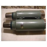 (2) STANLEY 1 LITER THERMOS