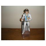 1977 EMPTY  "ELVIS PRESLEY" CERAMIC--DECANTER