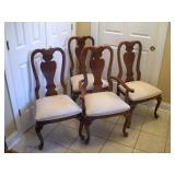 4) STANLEY FURNITURE TRADITIONAL DINING CHAIRS